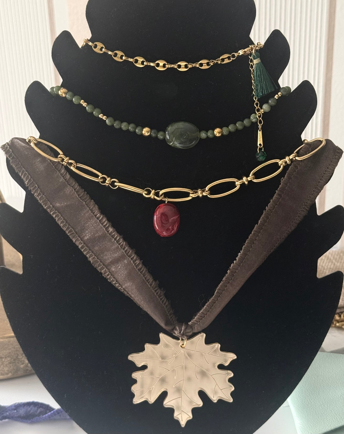 Collar colección ROYAL GREEN